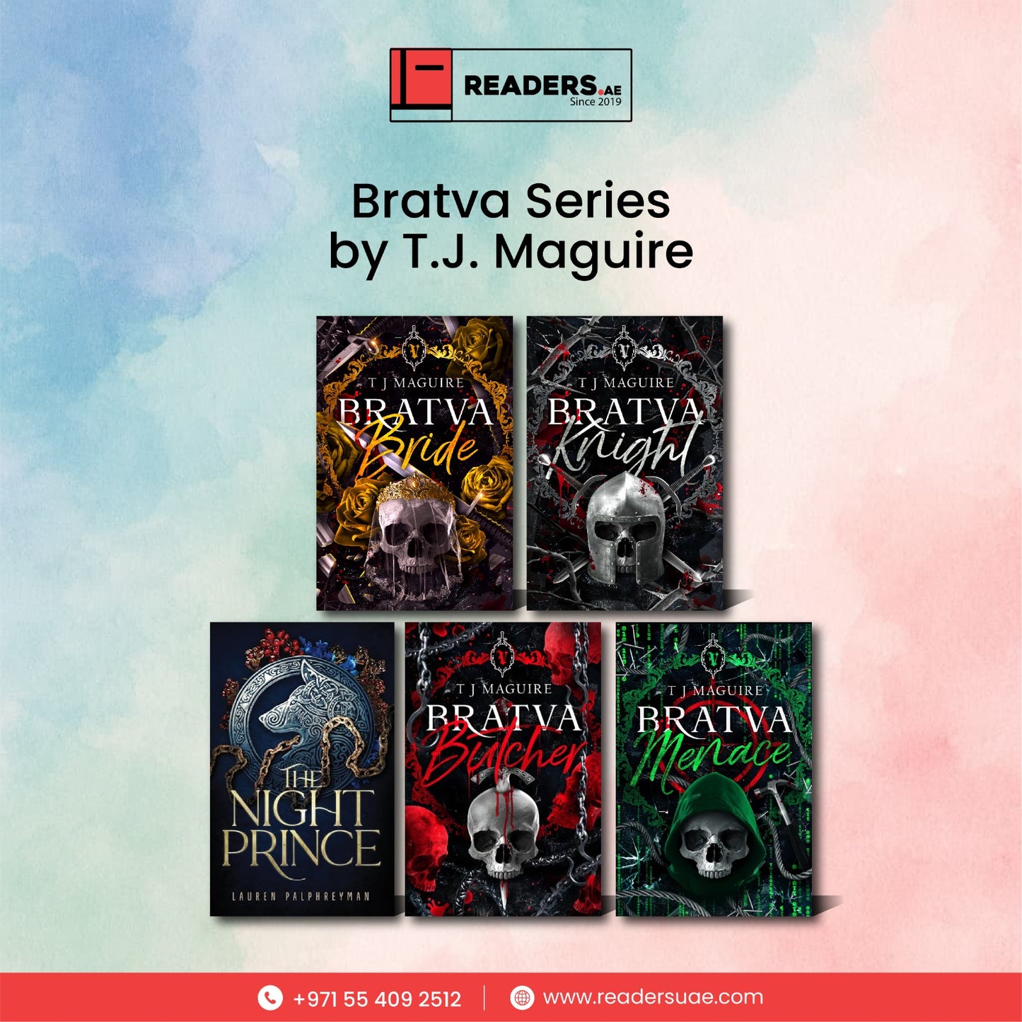 Bratva Series by T.J. Maguire # 5 Books