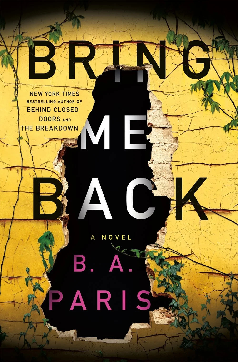 Bring Me Back By B.A. Paris