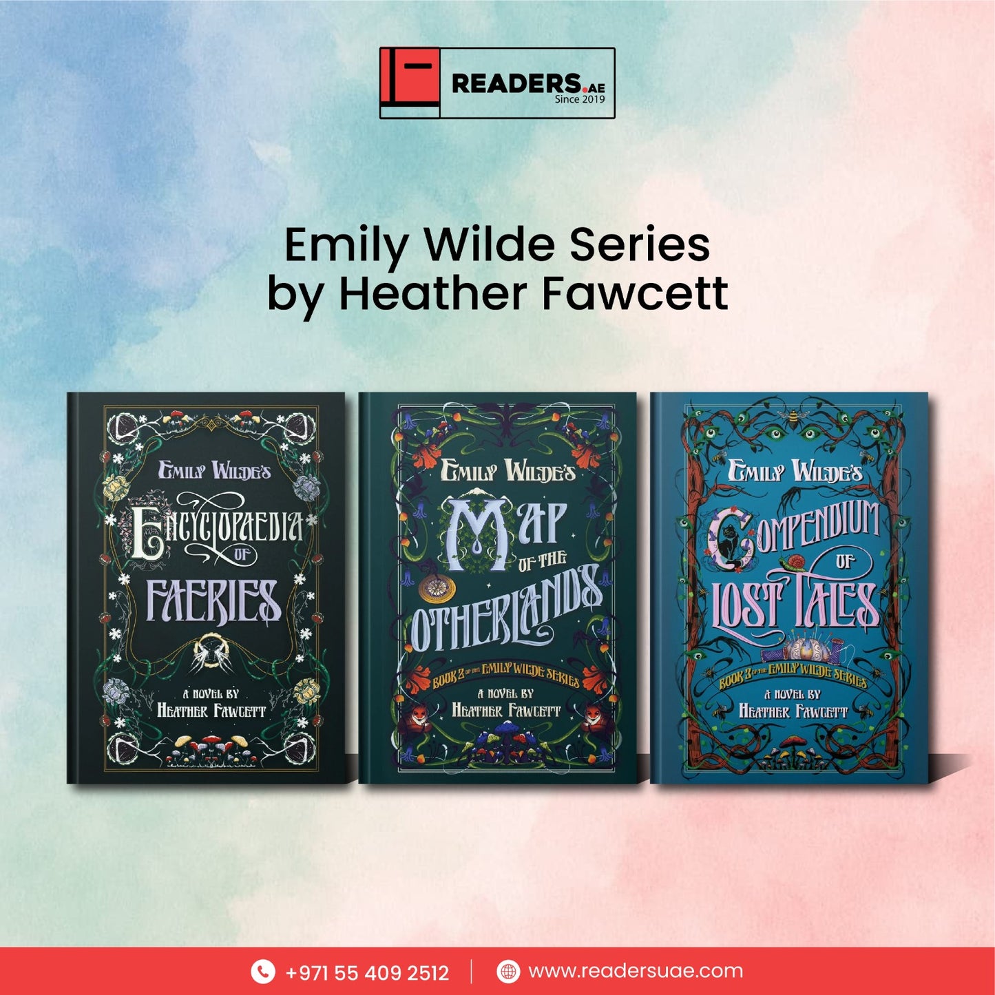 Emily Wilde Series by Heather Fawcett # 3 Books