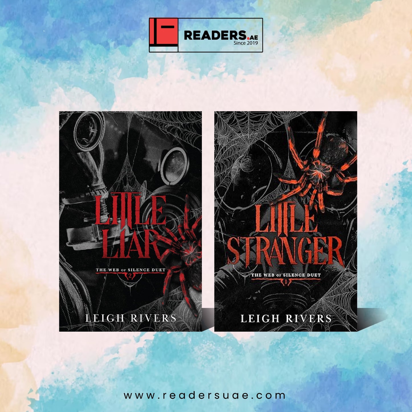 The Web of Silence Duet by Leigh Rivers