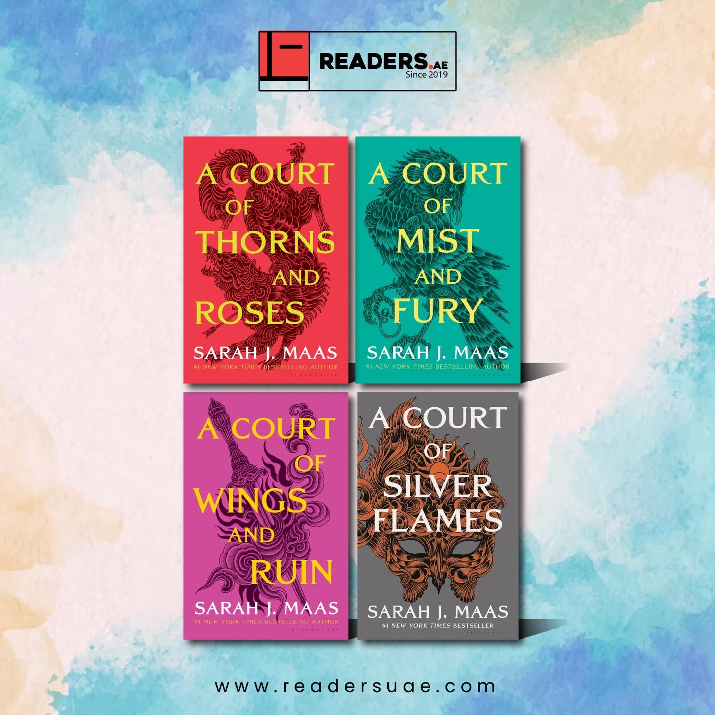 A Court of Thorns and Roses: 4 Books in 1 by Sarah J. Maas
