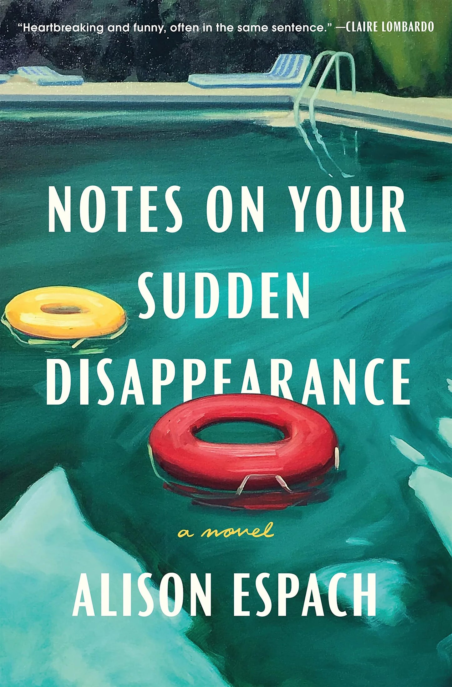 Notes on Your Sudden Disappearance By Alison Espach