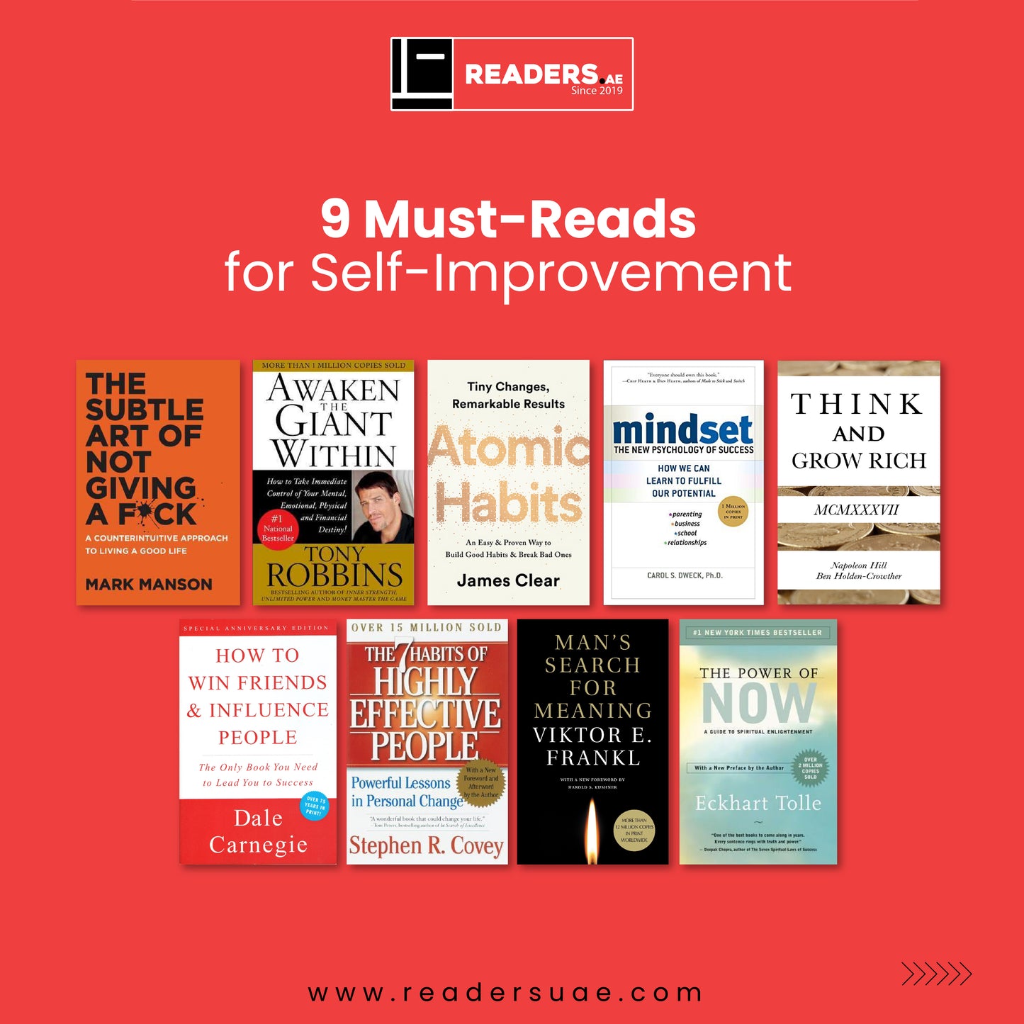 9 Must-Reads for Self-Improvement