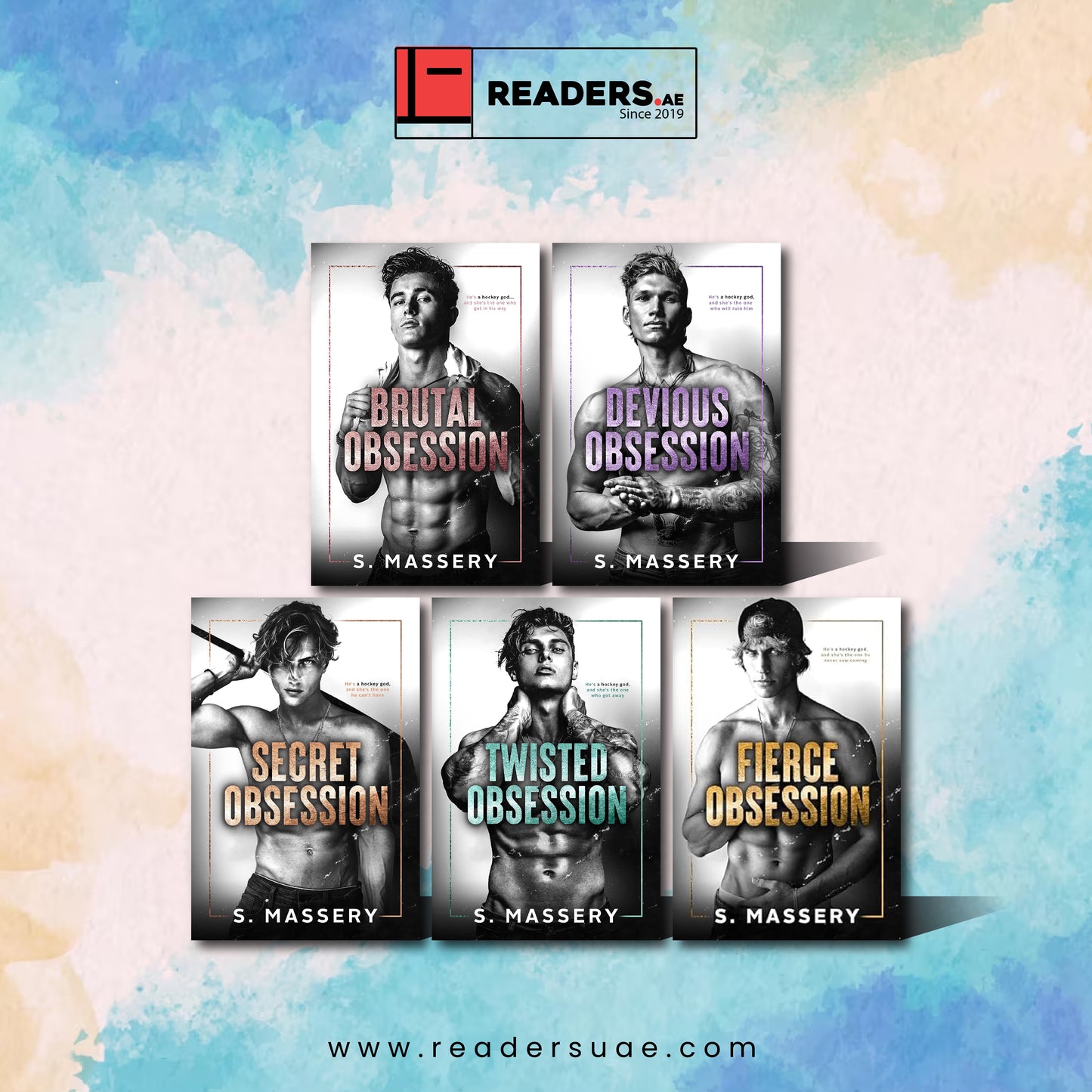 Hockey Gods series by S. Massery.