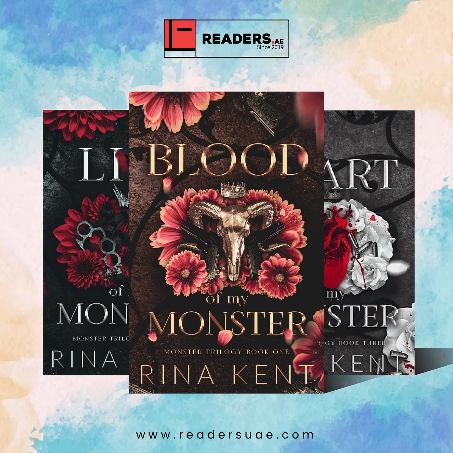 Monster triology books by rina kent