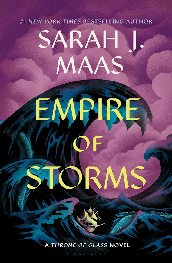 Empire of Storms (Throne of Glass, #5) by Sarah J. Maas