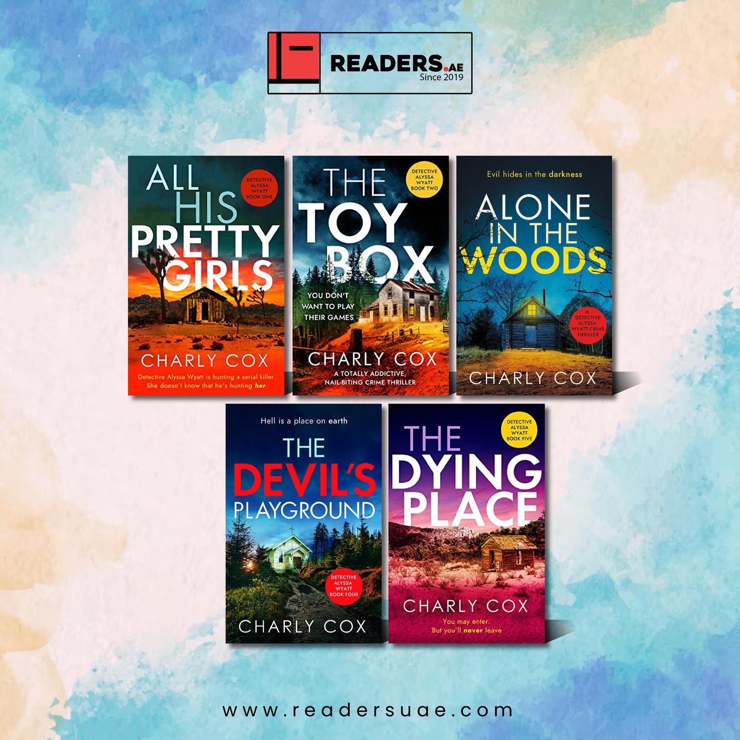 Detective Alyssa Wyatt Series by Charly Cox