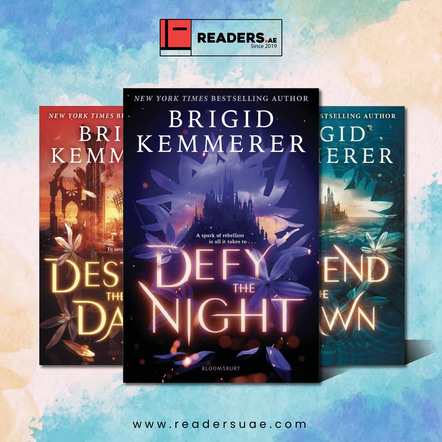 Defy the Night Series 3 Books Collection Set By Brigid Kemmerer