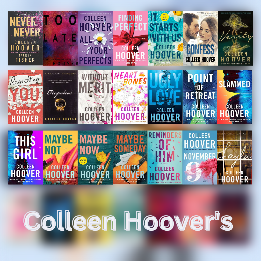 Colleen Hoover 24 Books