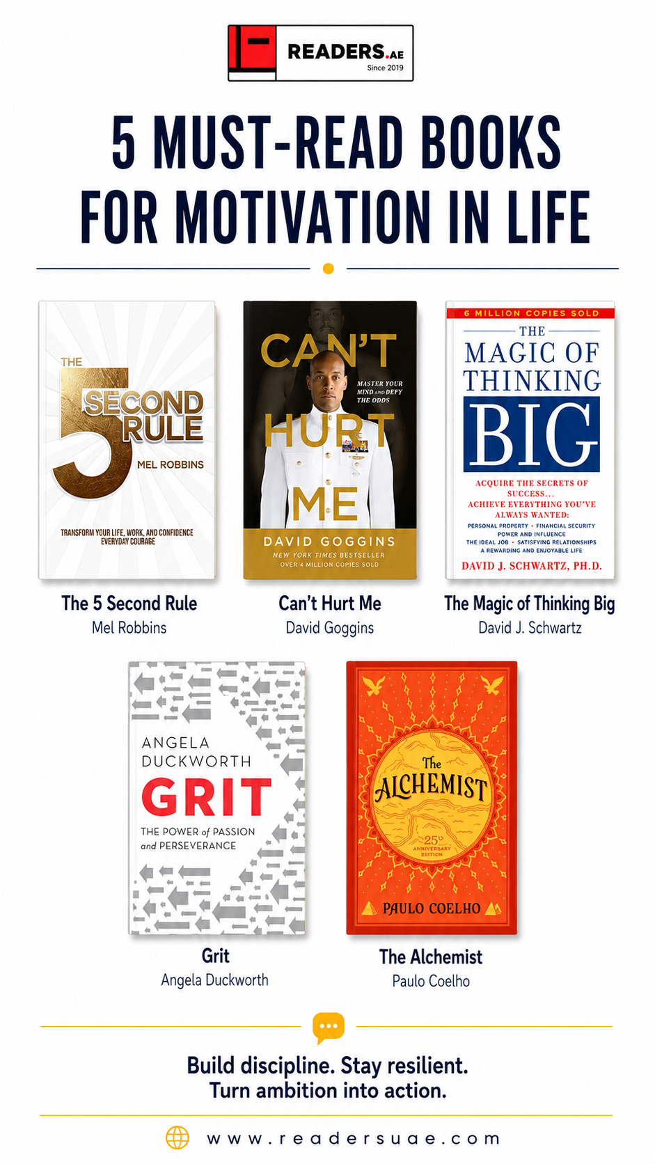 5 Must-Reads for Motivation in Life