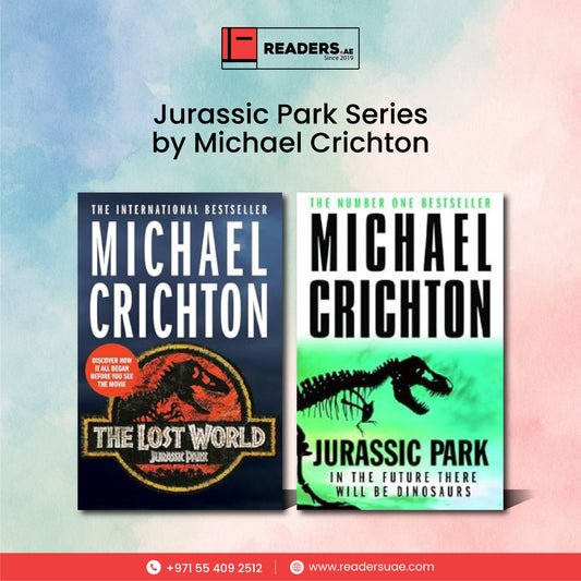 Jurassic Park Series by Michael Crichton # 2 Books