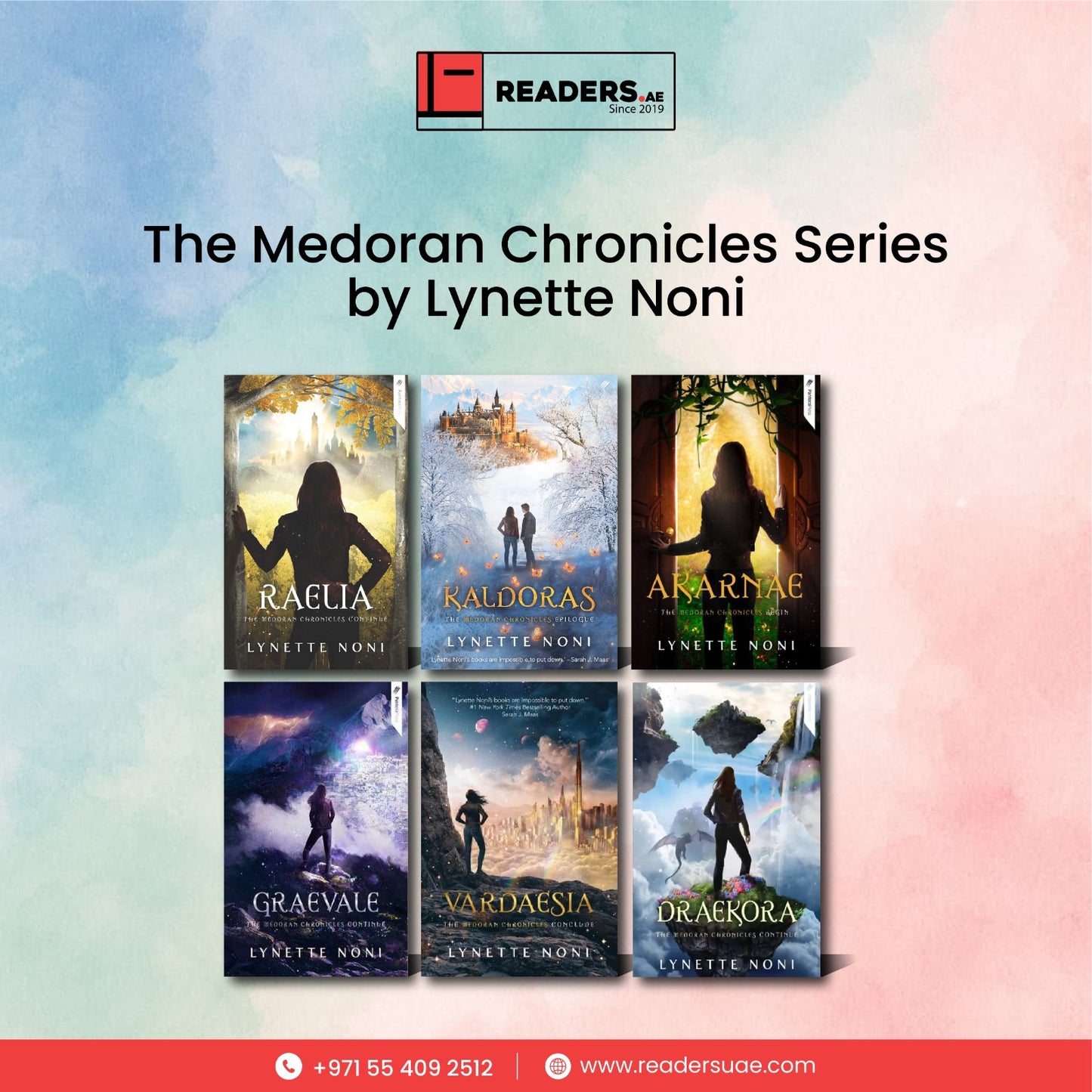 The Medoran Chronicles Series by Lynette Noni # 6 Books