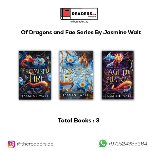 Of Dragons and Fae Series By Jasmine Walt