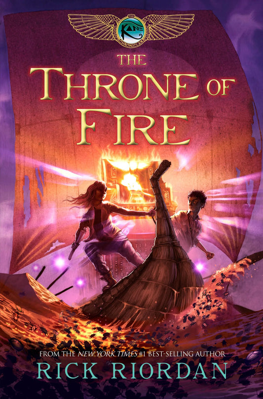 The Throne of Fire By Rick Riordan
