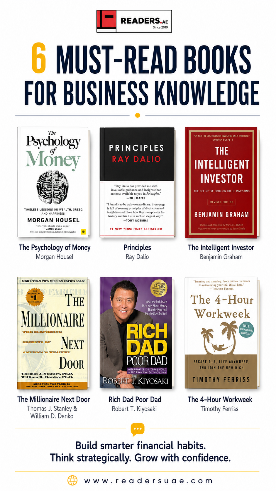 6 Must - Reads for Business Knowledge