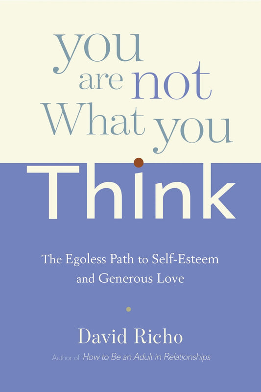 You Are Not What You Think By David Richo