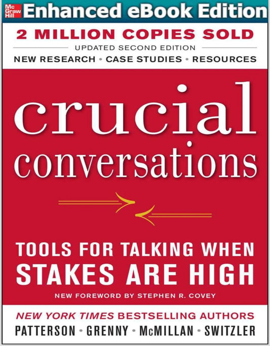 Crucial Conversations By Kerry Patterson