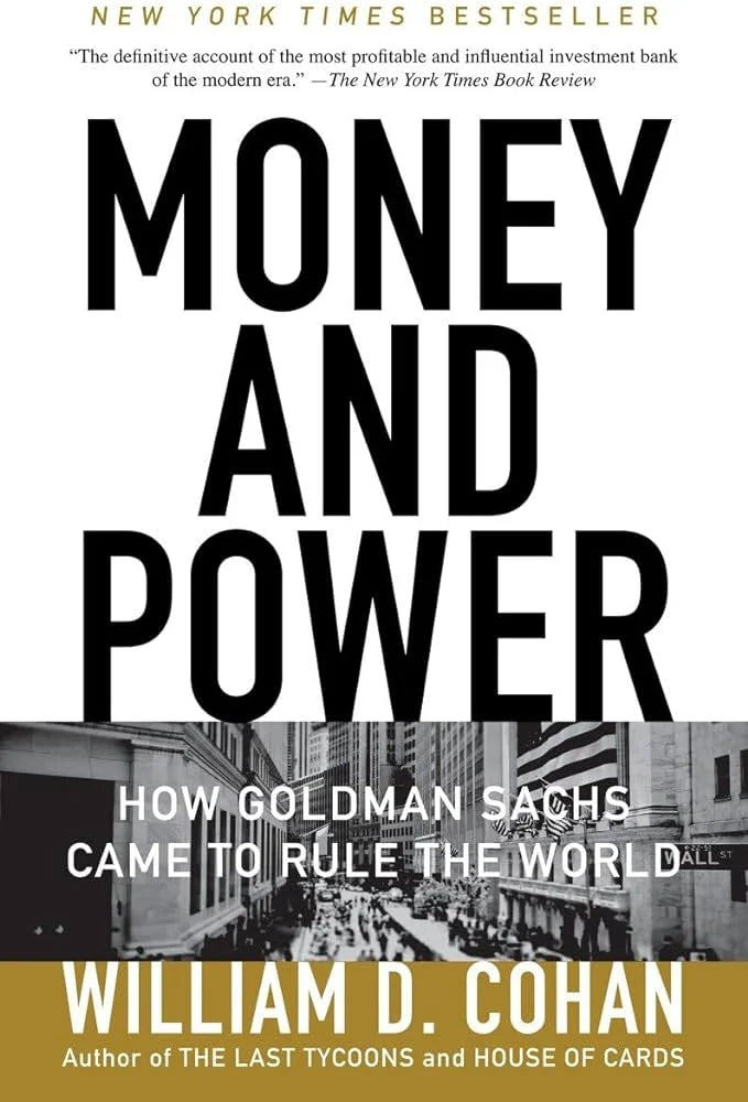 Money and Power By William D. Cohan