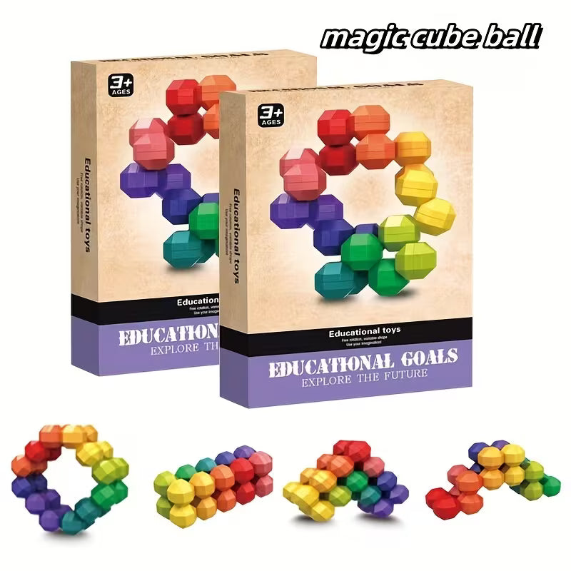 Brain Twist 3D Magic Cube Puzzle