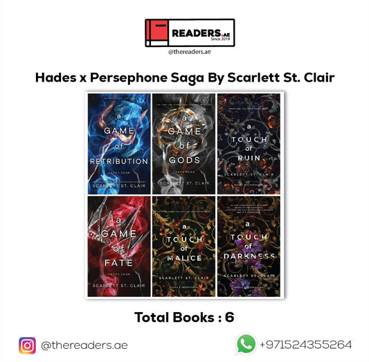 Hades x Persephone Saga Series 7 Books  by Scarlett St. Clair