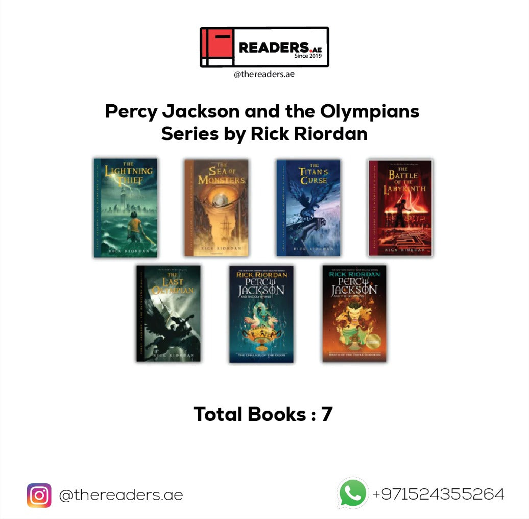 Percy Jackson and the Olympians Series by Rick Riordan