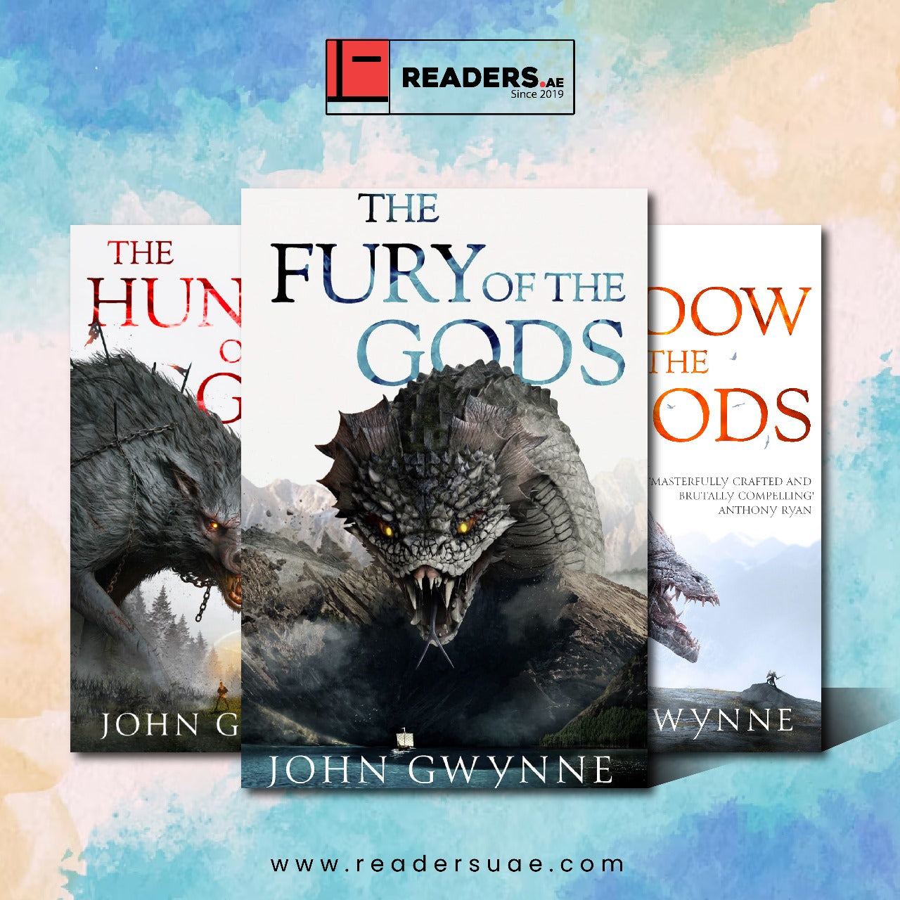The Fury of the Gods Trilogy By John Gwynne