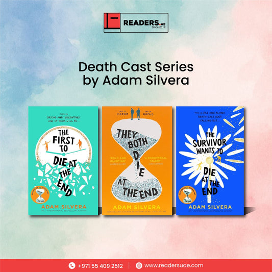 Death Cast Series by Adam Silvera # 3 Books