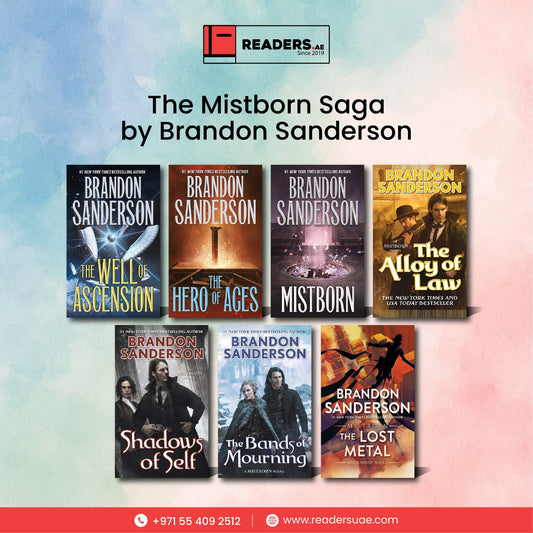 The Mistborn Saga by Brandon Sanderson # 7 Books