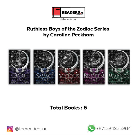 Ruthless Boys of the Zodiac Series by Caroline Peckham