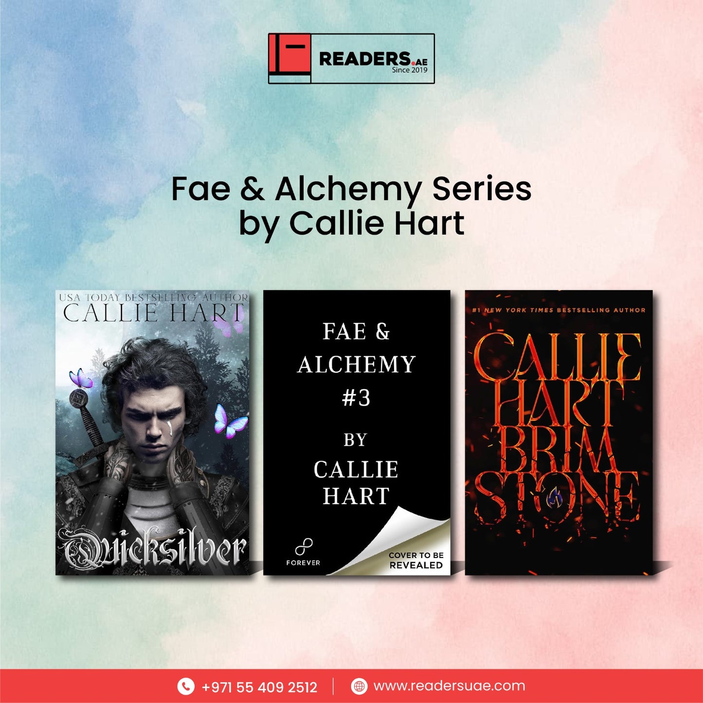 Fae & Alchemy Series by Callie Hart # 3 Books